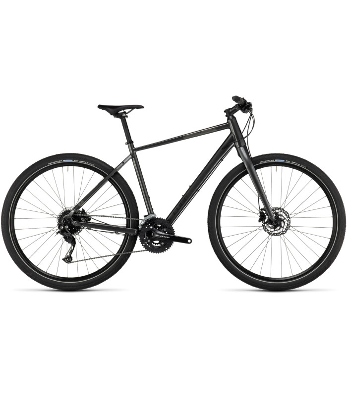 Vélo de ville Cube Hyde graphite'n'black 2024