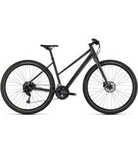 Vélo de ville Cube Hyde Trapeze graphite'n'black 2024