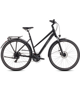 Vélo de ville Cube Touring ONE Trapeze black'n'metal 2024