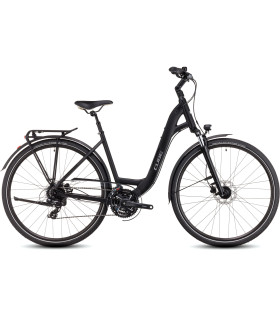 Vélo de ville Cube Touring ONE Easy Entry black'n'metal 2024