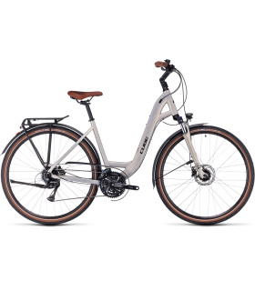 Vélo de ville Cube Touring Pro Easy Entry pearlysilver'n'black 2024