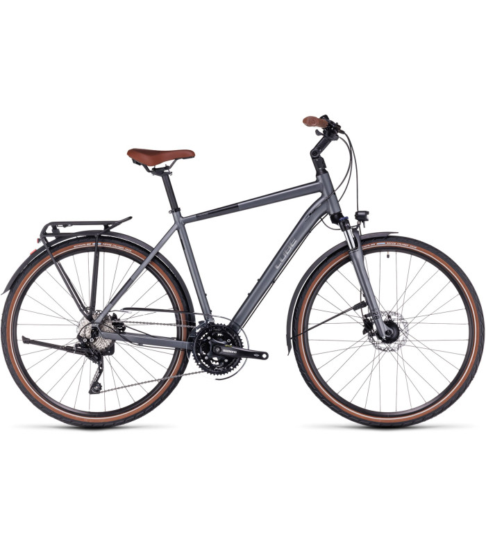 Vélo de ville Cube Touring EXC grey'n'metal 2024