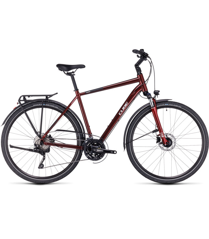 Vélo de ville Cube Touring EXC red'n'white 2024