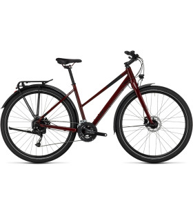 Vélo de ville Cube Travel Trapeze mirrorred'n'black 2024