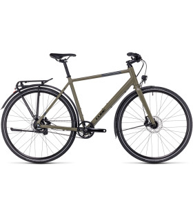 Vélo de ville Cube Travel SLX olive'n'black 2024