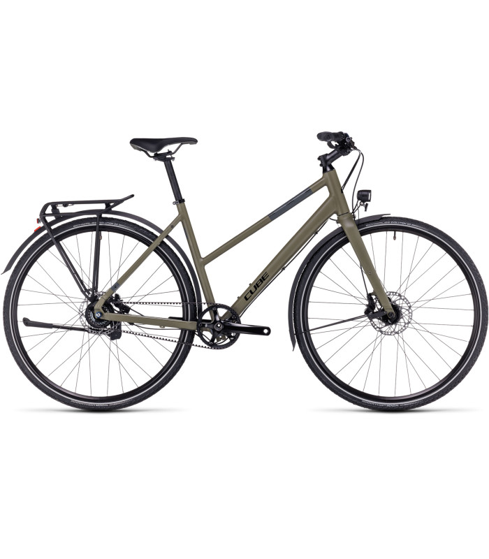 Vélo de ville Cube Travel SLX Trapeze olive'n'black 2024