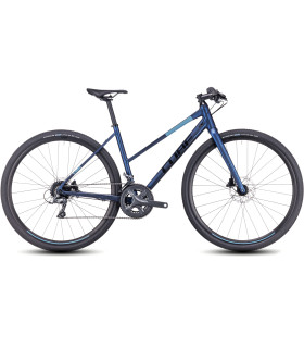 Vélo de ville Cube Nulane Trapeze velvetblue'n'black 2024