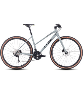 Vélo de ville Cube Nulane Pro Trapeze grey'n'black 2024