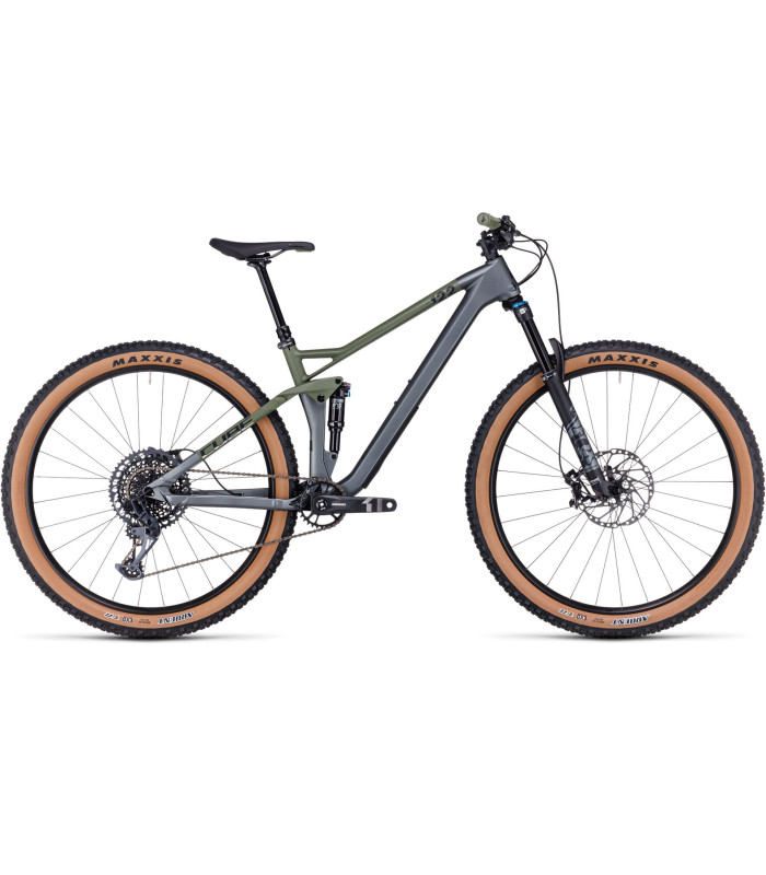 VTT Cube Stereo ONE22 HPC TM flashgrey'n'olive 2024
