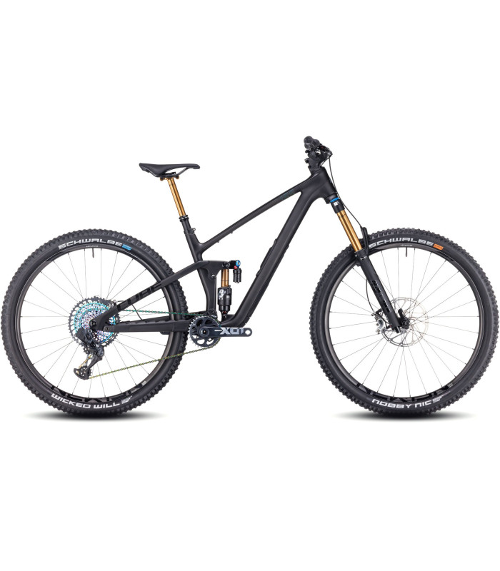 VTT Cube Stereo ONE55 C:62 SLT 29 carbon'n'black 2024