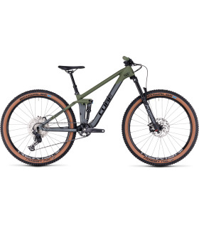 VTT Cube Stereo 140 HPC Rookie grey'n'olive 2024
