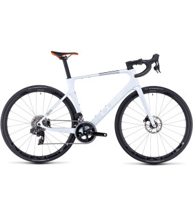 Vélo de route Cube Agree C:62 Pro white'n'orange 2024