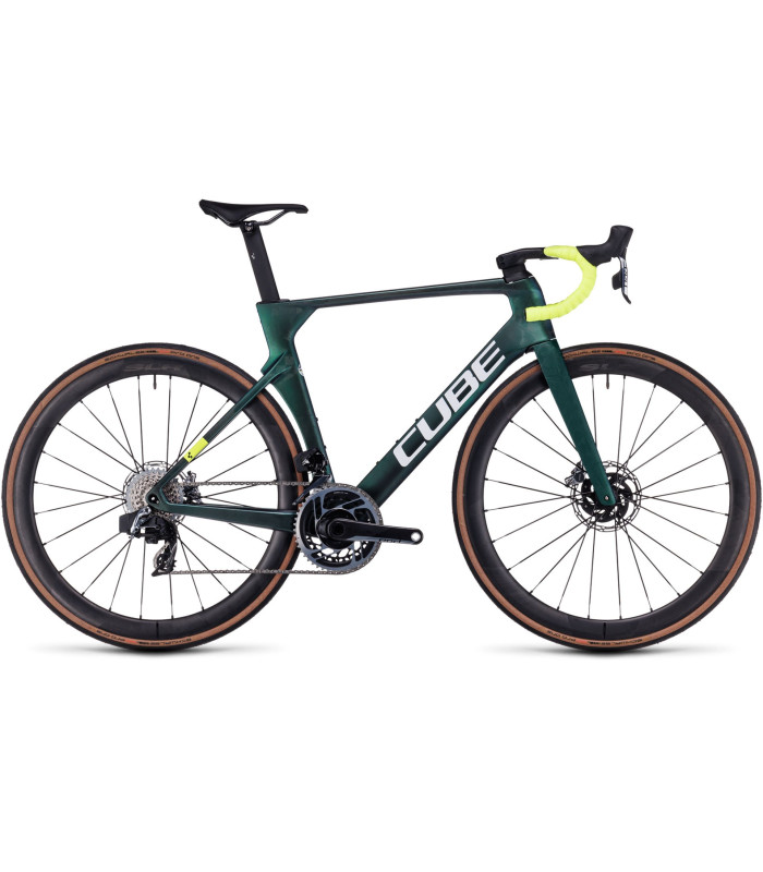 Vélo de route Cube Litening AERO C:68X SLX goblin'n'yellow 2024