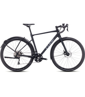 Vélo Gravel Cube Nuroad Pro FE metalblack'n'grey 2024