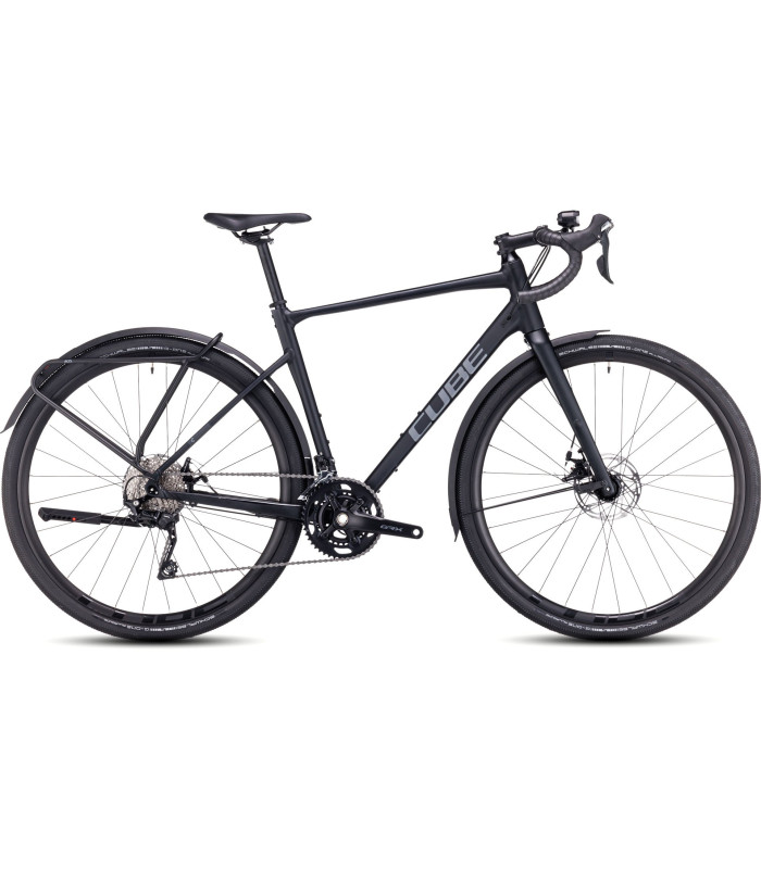 Vélo Gravel Cube Nuroad Pro FE metalblack'n'grey 2024