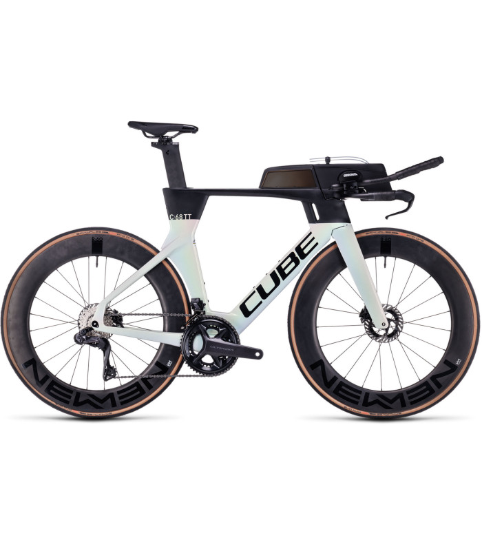 Vélo de triathlon Cube Aerium C:68 TT SLX LOW prismagrey'n'carbon 2024
