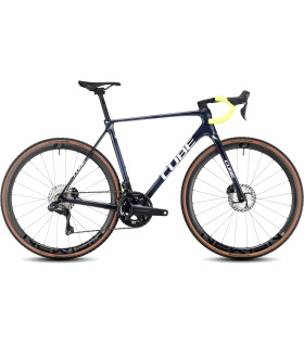 Vélo de route Cube Cross Race C:68X TE liquidblue'n'flashyellow 2024