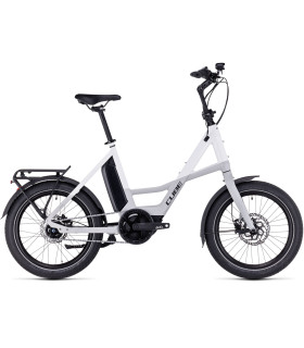 Vélo électrique Cube Compact Hybrid 500 grey'n'white 2024
