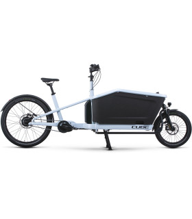 Vélo électrique Cube Cargo Dual Hybrid 1000 flashwhite'n'black 2024