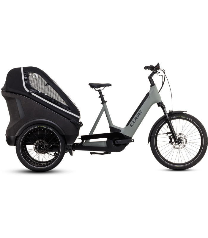 Vélo électrique Cube Trike Family Hybrid 750 swampgrey'n'reflex 2026