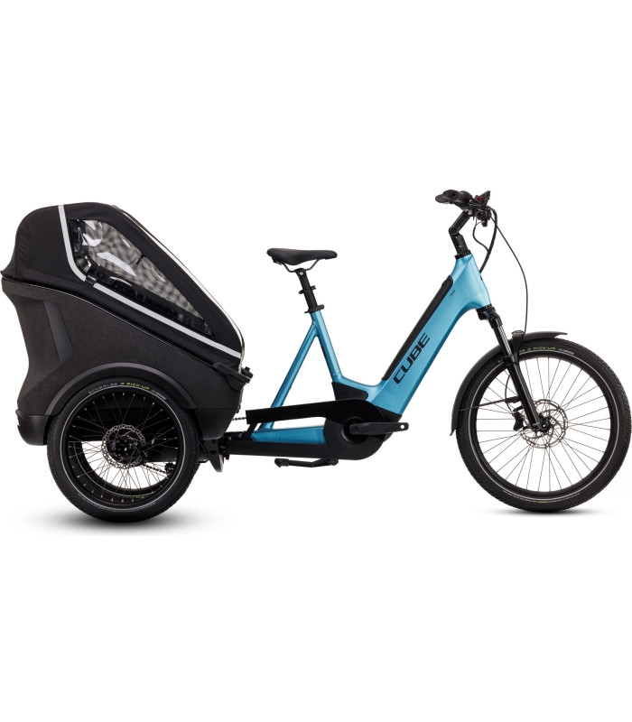 Vélo électrique Cube Trike Family Hybrid 750 blue'n'reflex 2027