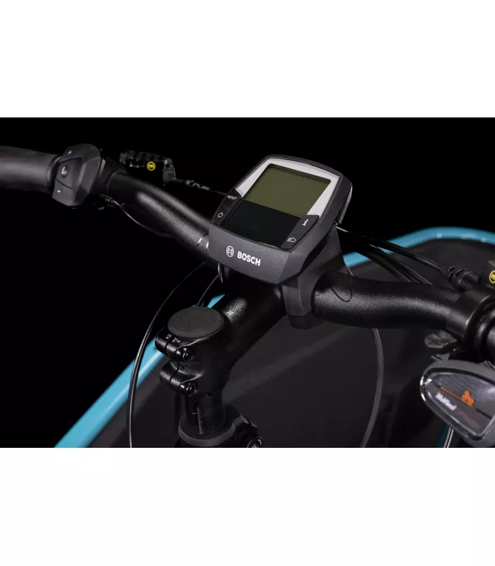 Vélo électrique Cube Cargo Dual Hybrid 1000 blue'n'lime 2025