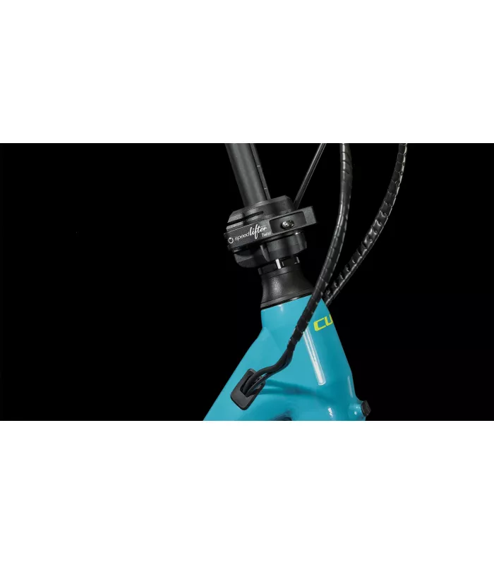 Vélo électrique Cube Cargo Dual Hybrid 1000 blue'n'lime 2025