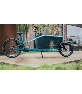 Vélo électrique Cube Cargo Dual Hybrid 1000 blue'n'lime 2025
