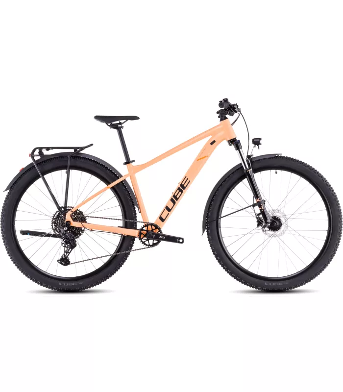 VTT Cube Aim Race Allroad tangerine'n'black 2025