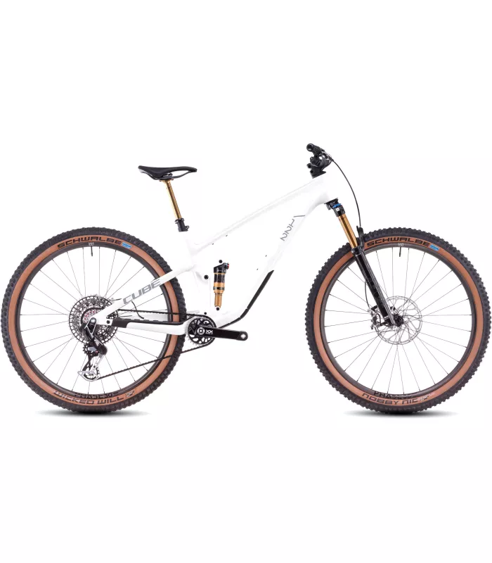 VTT Cube Stereo ONE22 C:62 SLT 29 metallicwhite'n'black 2025