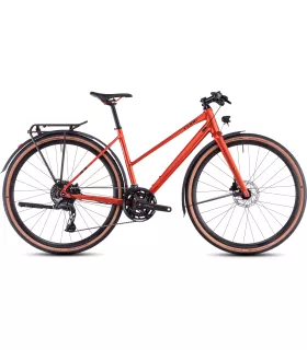 Vélo de ville Cube Nulane Pro FE fireorange'n'black - Trapeze 2025