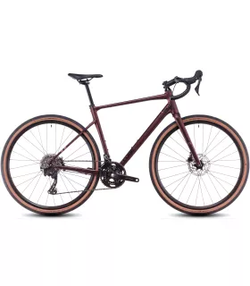 Vélo Gravel Cube Nuroad Race rubyred'n'gloss 2025