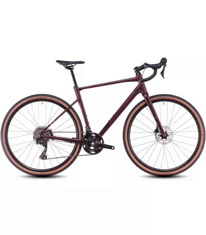 Vélo Gravel Cube Nuroad Race rubyred'n'gloss 2025