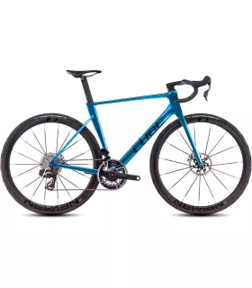 Vélo de route Cube Litening AIR C:68X SLX chromeblue'n'carbon 2025