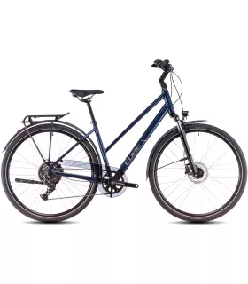 Vélo de ville Cube Touring ONE deepsea'n'blackchrome - Trapeze 2025