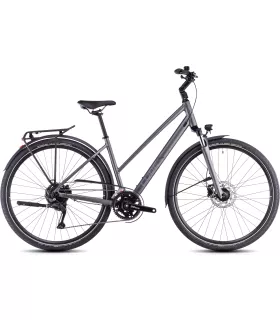 Vélo de ville Cube Touring Pro slabgrey'n'metal - Trapeze 2025