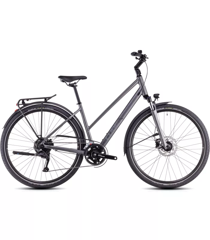 Vélo de ville Cube Touring Pro slabgrey'n'metal - Trapeze 2025