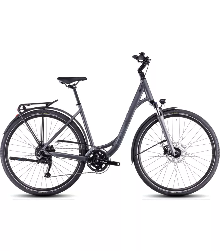 Vélo de ville Cube Touring Pro slabgrey'n'metal - Easy Entry 2025