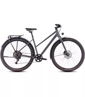 Vélo de ville Cube Hyde ONE FE graphite'n'black - Trapeze 2025