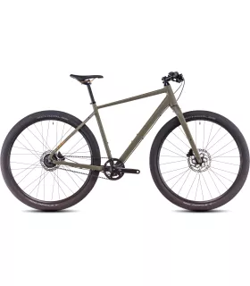 Vélo de ville Cube Hyde Pro dustyolive'n'gold 2025