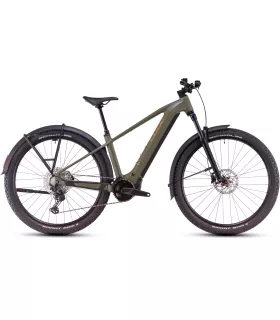 VTT électrique Cube Reaction Hybrid Pro Allroad dustyolive'n'gold 2025