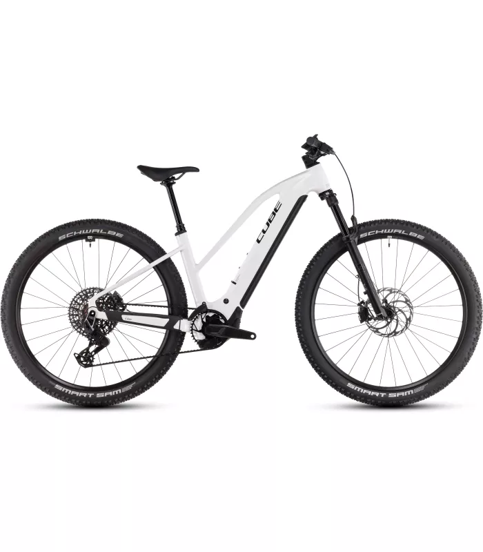 VTT électrique Cube Reaction Hybrid SLT metallicwhite'n'black - Trapeze 2025