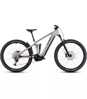 VTT électrique Cube Stereo Hybrid ONE22 Race silver'n'black 2025