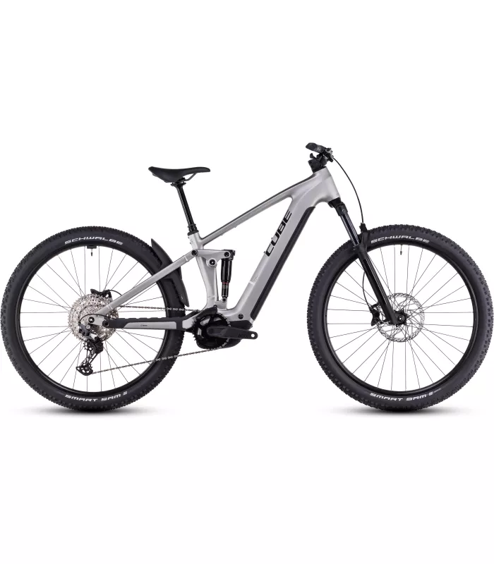 VTT électrique Cube Stereo Hybrid ONE22 Race silver'n'black 2025