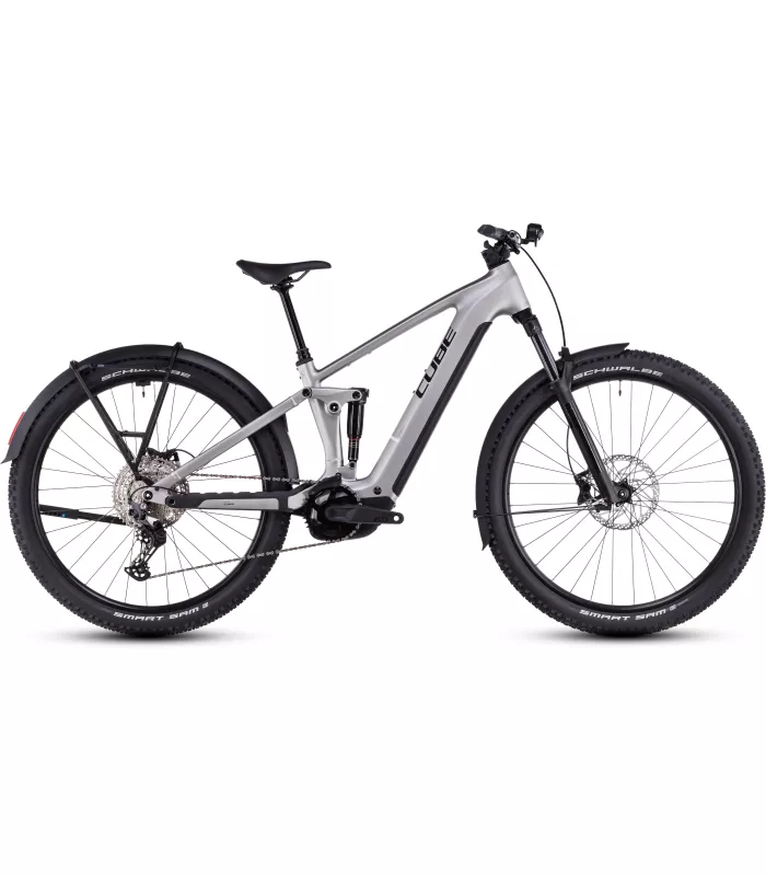 VTT électrique Cube Stereo Hybrid ONE22 Race Allroad silver'n'black 2025