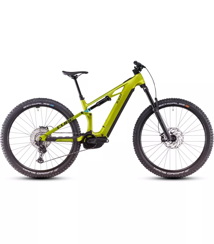VTT électrique Cube Stereo Hybrid ONE44 HPC Race flashlime'n'blue 2025