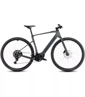 Vélo électrique Cube Nulane Hybrid C:62 Race 400X sagebrushgreen'n'prism 2025