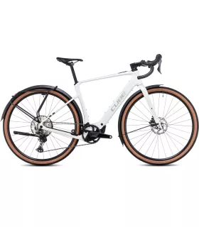 Vélo électrique Cube Nuroad Hybrid C:62 Race FE 400X desertstone'n'green 2025