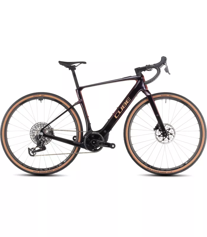 Vélo électrique Cube Nuroad Hybrid C:62 SLT 400X solareclipse'n'bronze 2025
