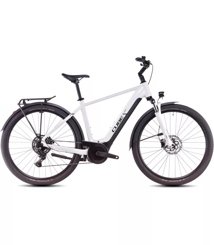 Vélo électrique Cube Touring Hybrid ONE 500 cotton'n'grey 2025